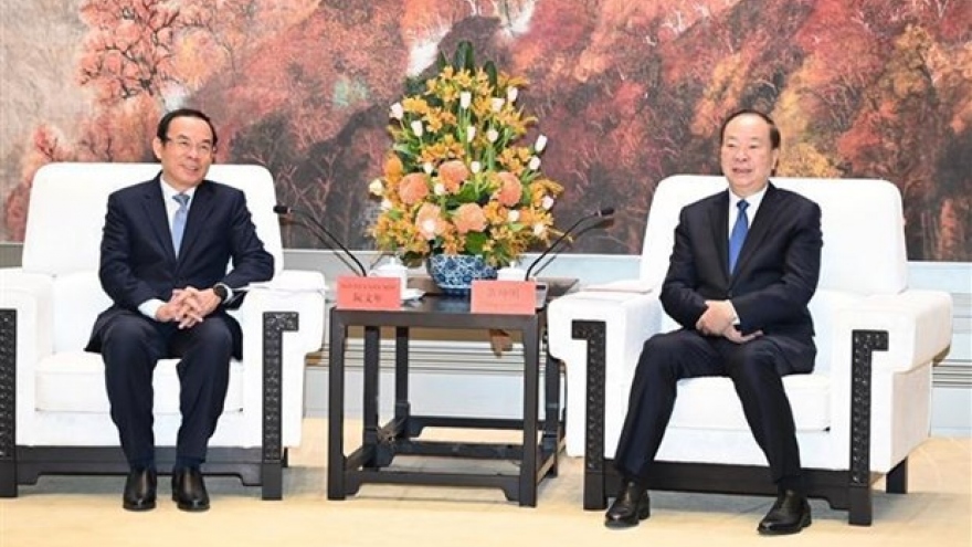HCM City’s delegation on working visit to China